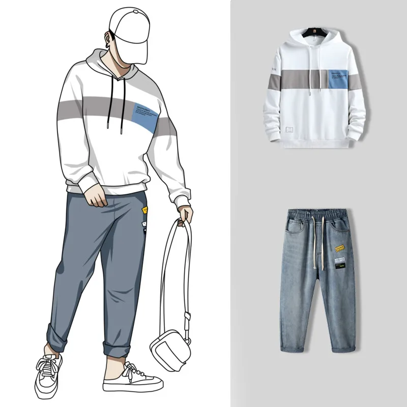 

Casual Hoodies Men White Sweatshirts for Men Streetwear Sweatshirt Hooded Man High Quality Pullover Hoodies Oversized 2020