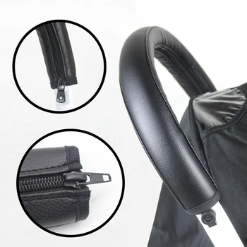

Baby Trolley Armrest Gloves Baby Pram Pushchair Stroller Armrest Case Handle Cortex Protective Cover