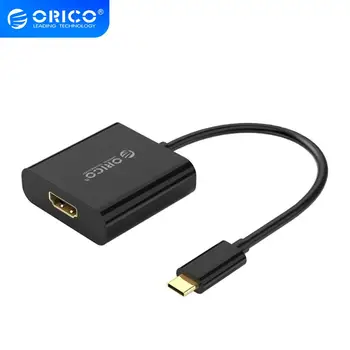 

ORICO Type C to HDMI VGA DVI Adapter Male to Female Converter 4K 30Hz 1080P 60Hz for MacBook Samsung Galaxy S10 TV Projector