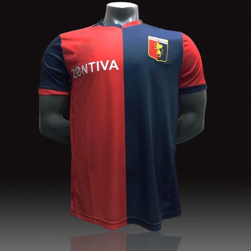 

Genoa CFC 2019 20 home camiseta man T-shirt tee jerseys customize Cristian Andrea Antonio Sanabria Stefano Sturaro Biraschi