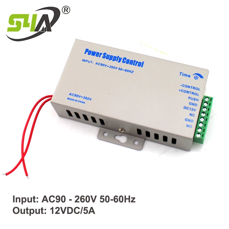RFID система контроля допуска к двери импульсный источник питания AC100-260 5A DC