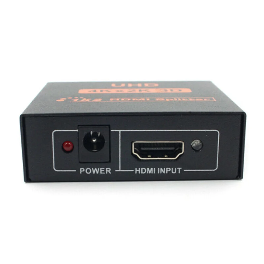 3D 4K* 2K Full HD1080p HDMI сплиттер 1*4/1*2 порт концентратор повторитель усилитель прочный жесткий металлический материал