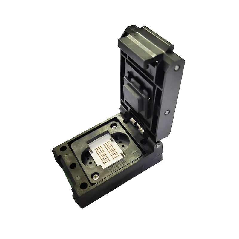 BGA152 BGA132 BGA88 BGA136 Test Socket Adapter IC Test Socket Burn in Pitch 1.0mm Flash Testing Programming