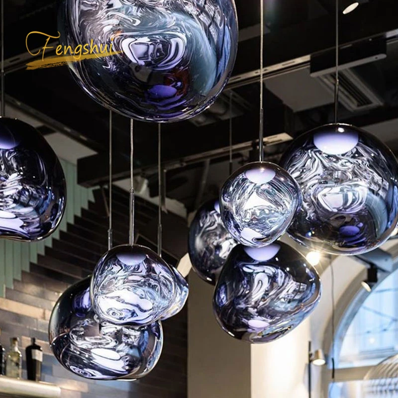 

Nordic Design PVC Lava Pendant Lights LED Pendant Lamp DiningRoom Villa Duplex Loft Apartmen Lighting Hotel Coffee Hanging Lamps