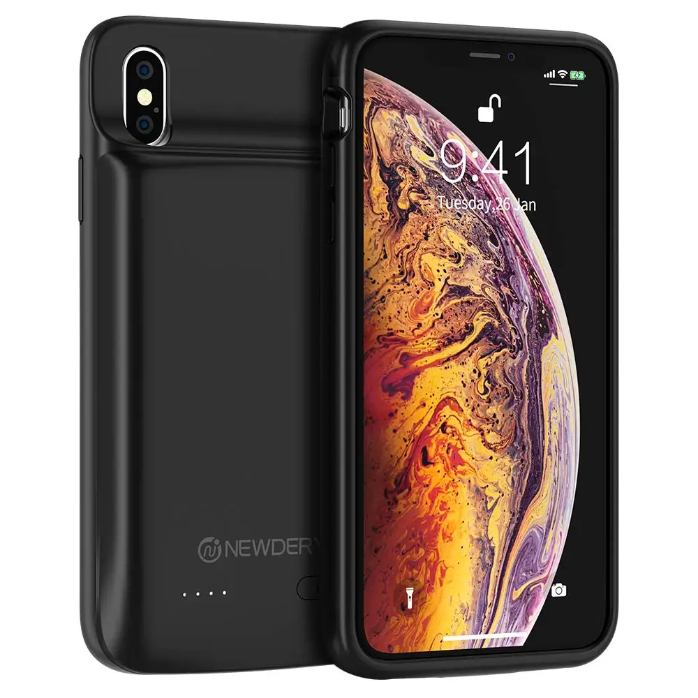 Чехол NEWDERY для iPhone Xs Max чехол с аккумулятором 10000 мАч защитный | Мобильные телефоны