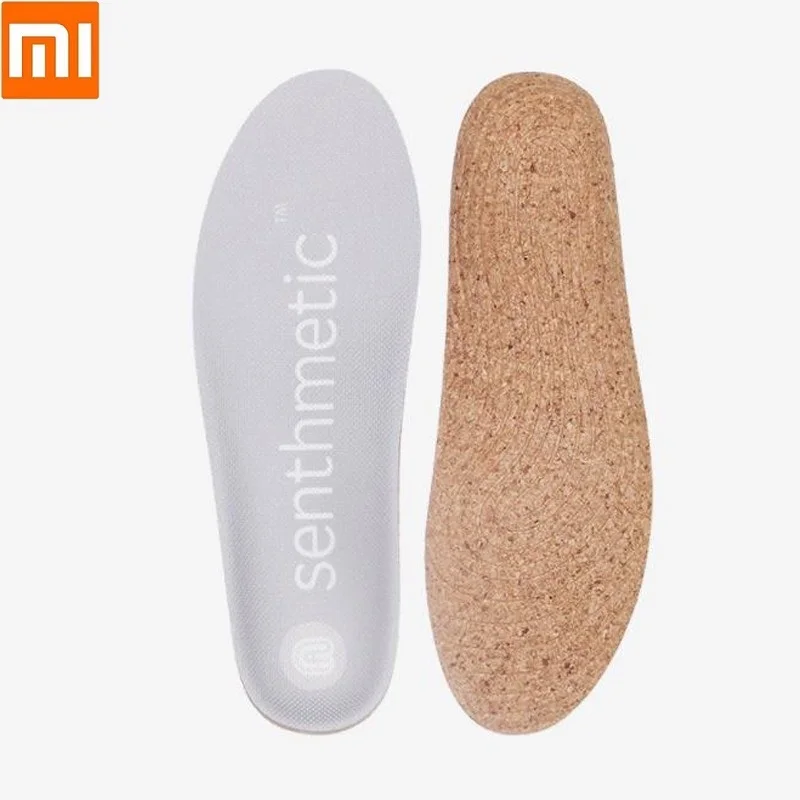 Xiaomi зимний теплый и дышащий пот пробковая стелька для мужчин и женщин антибактериальный дезодорант стельки