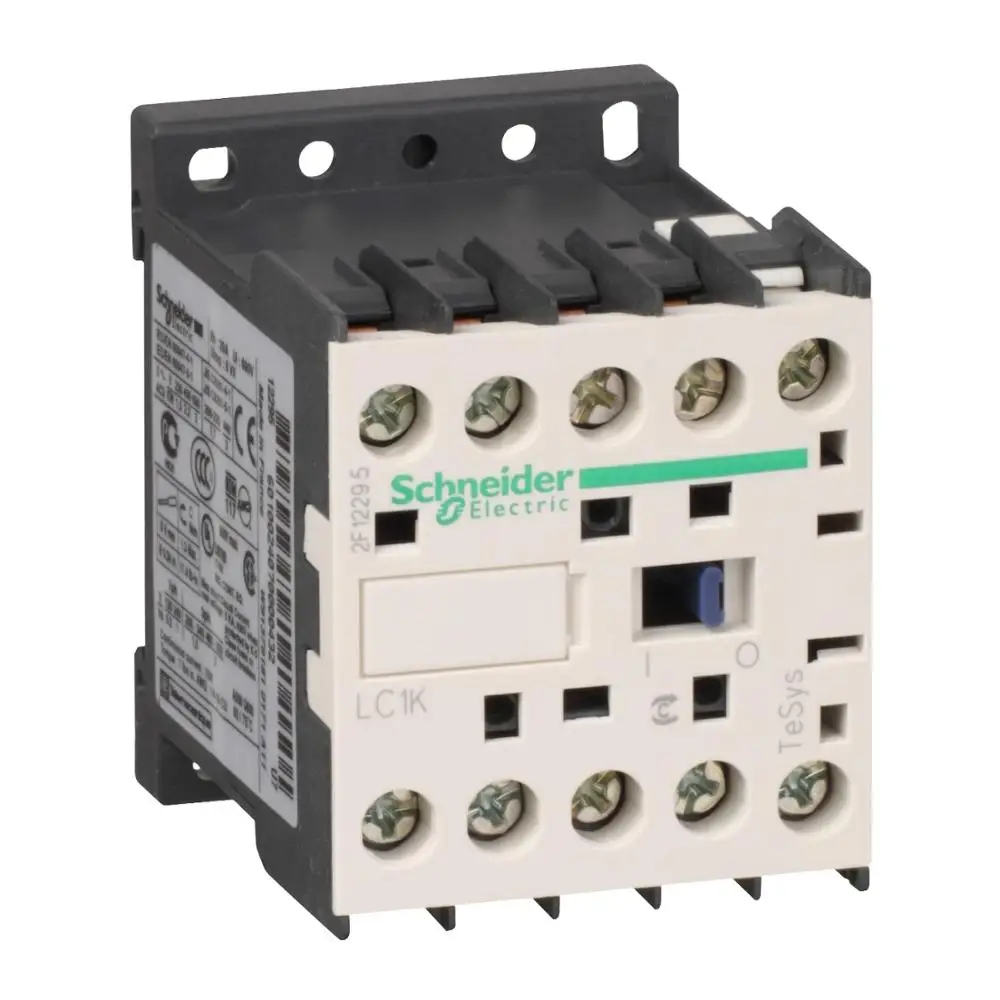 LC1K1201F7 LC7K1201F7 TeSys K контактор 3P - AC-3 = 440 V 12-1 NC aux. -Катушка переменного тока 110 В |