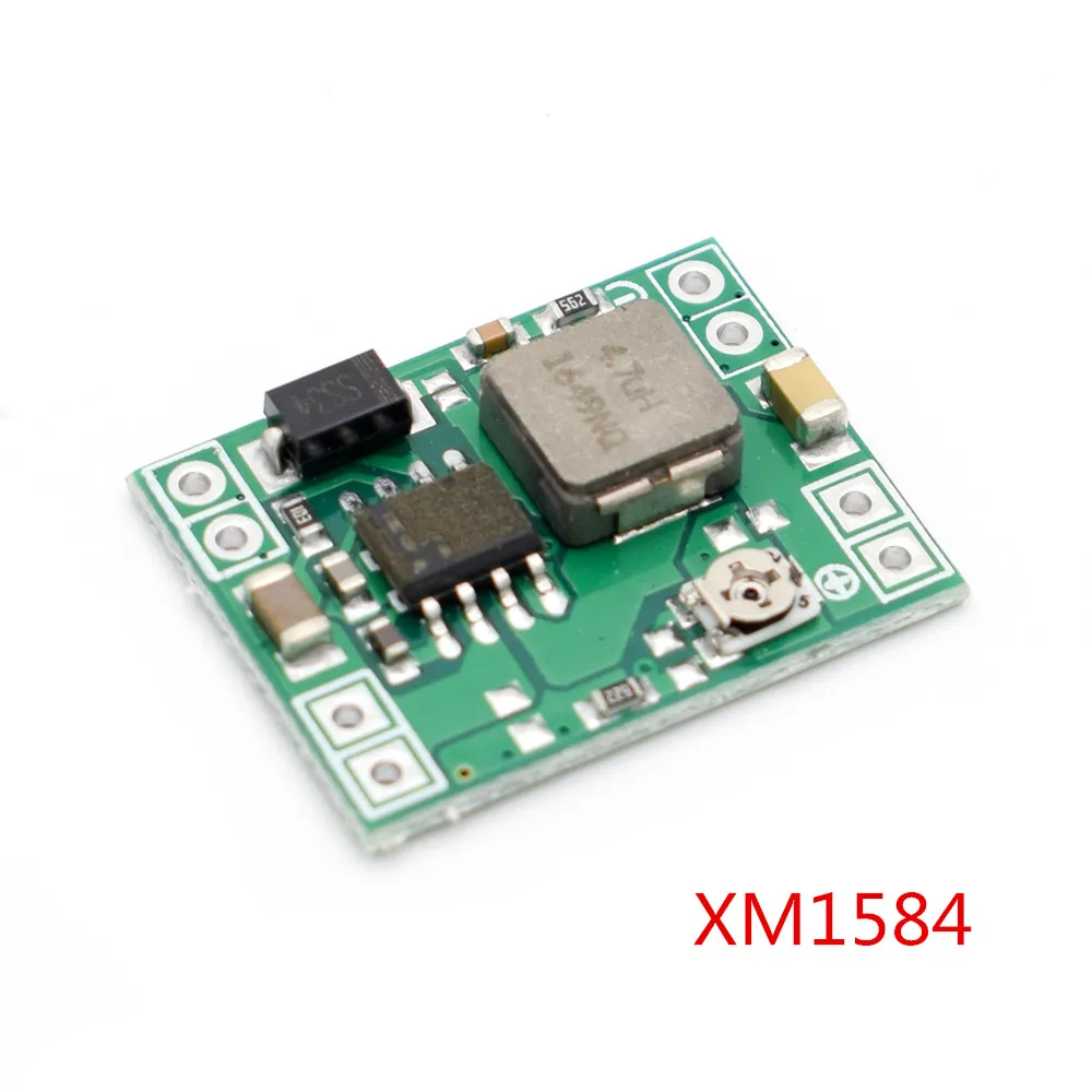 100 шт. Mini360 Mini-360/XM1584 модель понижающий модуль питания 3A DC модуль низкой мощности автомобильный источник питания-лучше, чем LM2596