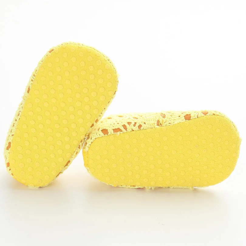 Infant Toddler Baby Girls Five Color Cotton Cloth Crib Shoes Soft Bottom Comfortable Breathable Baby Girls Shoes
