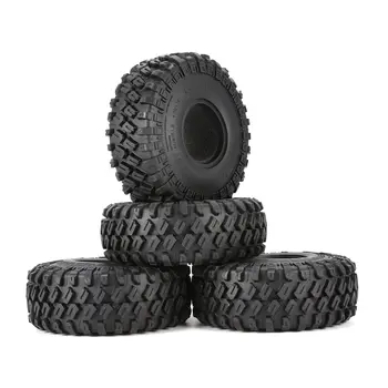 

NEW AUSTARHOBBY AX-7020 4Pcs 1.9 Inch 122mm 1/10 Rock Crawler Rubber Tires for D90 TRX4 SCX10 AXIAL TF2 RC Car Accessories Parts