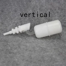 Mini válvula de bola flutuante de plástico, com válvula de fechamento 1/4 para fonte de água, umidificador flutuador, 1 peça