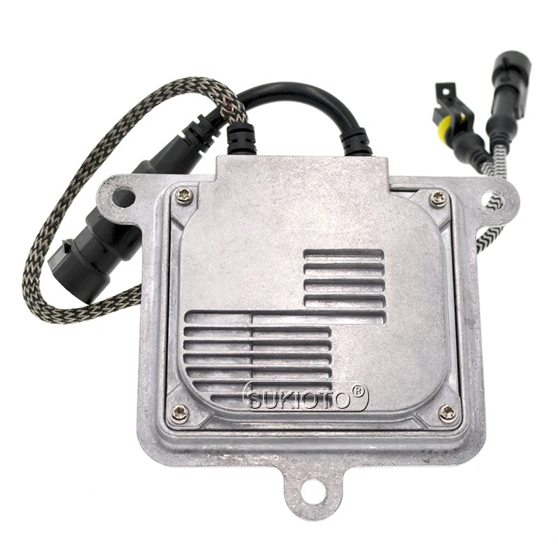 SUKIOTO High Power AC 100W HID Ballast Kit Xenon H7 H1 H8 H11 HB3 HB4 D2H H3 Car Headlight Bulbs 4300K-8000K 12V Auto Lights (4)