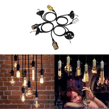 

Pendant Lamp Droplight Holder 0.8M Without Switch 110V-220V Kitchen Bedroom
