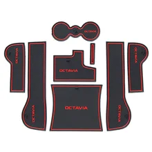Factory Direct Selling Skoda 18-Octavia Gate Slot Pad Interior Trim Car Refit Armrest Storage Box Pad Slip Mat