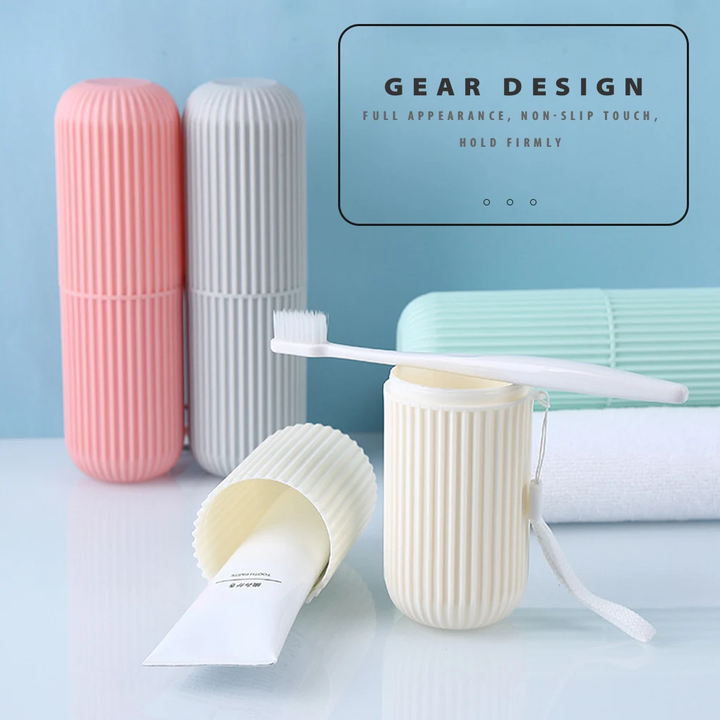 

xiaomi Travel Portable Toothbrush Cup Bathroom Toothpaste Holder Storage Case Box Organizer Travel Toiletries Storage Cup New