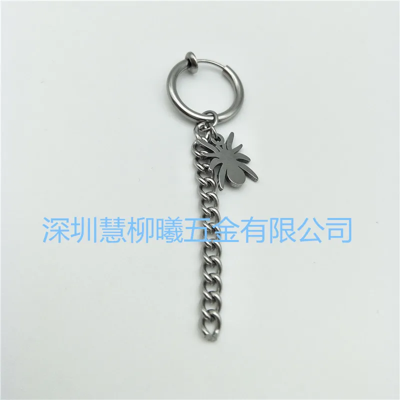 Pendientes Mujer Moda корейские модные ювелирные изделия геометрические длинные кисточки крест гвоздик в виде паука серьги для женщин Brincos Kpop серьги для мужчин - Окраска металла: 4