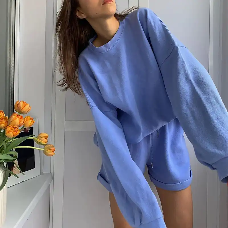 Matching sweatshirt and shorts Clearance