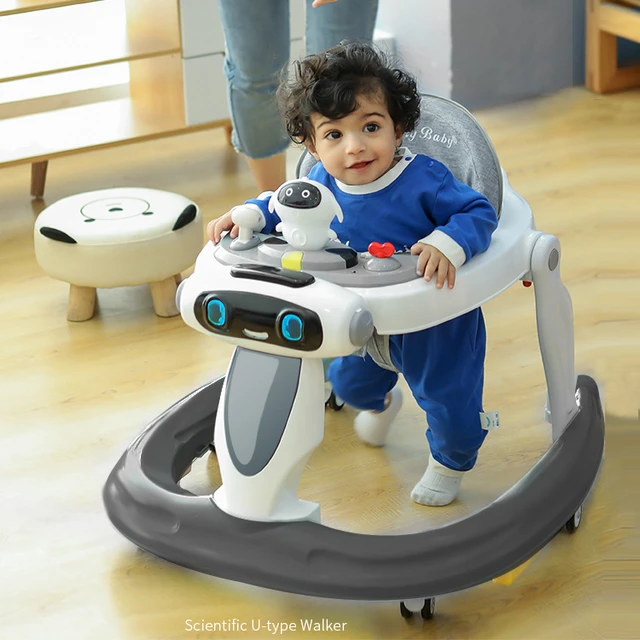 Trotteur musical 3 en 1 pour bébé garçon et fille, multifonctionnel,  anti-o-leg, anti-flexlover - AliExpress