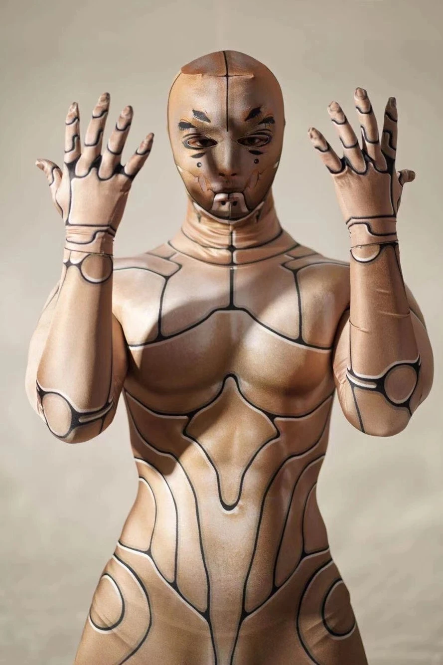 

Соблазнительный костюм робота на Хэллоуин в стиле будущего, бойфренда, девушки, ночного клуба, технология, тематическая сценическая танцевальная одежда