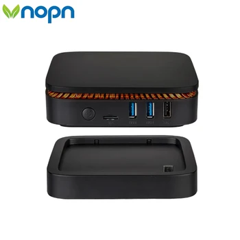 

Mini pc AK1 Celeron j3455 4G+32GB/64GB WIN10 dual frequency WIFI TYPE-C/HDMI dual output mini computer
