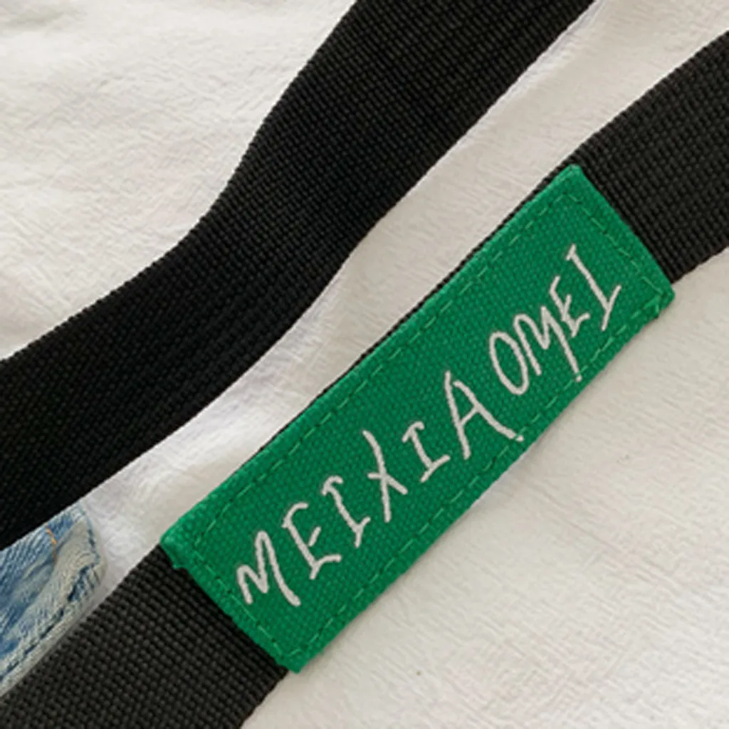 25# женская модная сумка-мессенджер простая дикая Студенческая сумка холщовый мешок