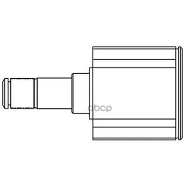 Шрус Audi A3 Ii/Skoda/Vw Golf V-Vi/Passat Vi 1.6-2.0 03- Внутр. Gsp 661011 GSP арт. 661011