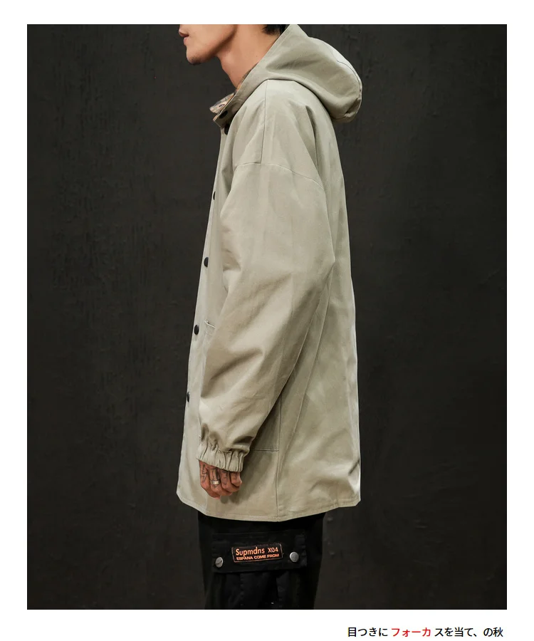 Autumn New Double-faced Jacket Men's Fashion Retro Casual Plaid Jacket Man Streetwear Wild Loose Hip Hop Bomber Jacket M-5XL