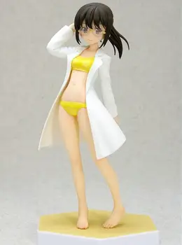 

16.5cm Shiguma Rika Anime Girl Figure Sexy Beauty Bikini Static Action Figures Adult Swimsuit Figurine Sexy Hot Anime Decoration