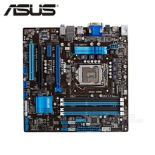 LGA 1155 ASUS P8Z77-M 1600 МГц DDR3 P8Z77 M материнская плата MicroATX 32 Гб PCI-E X16 настольный компьютер ПК материнская плата используется