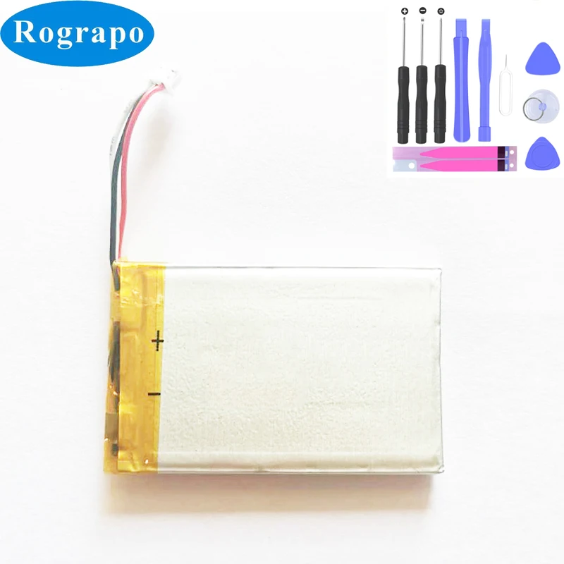 

3,7 в новый 616-0159 E225846 MP3 MP4 аккумулятор для Apple iPod 3-го поколения A1040 10 ГБ 15 20 30 40 Гб аккумулятор 3-проводной разъем