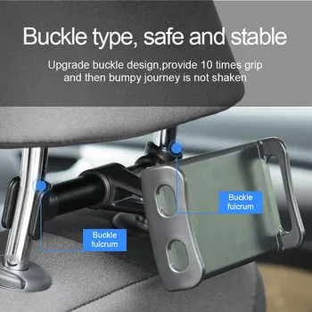 

Multifunctional fashion mobile phone car rear bracket Car rear pillow entertainment tablet computer bracket