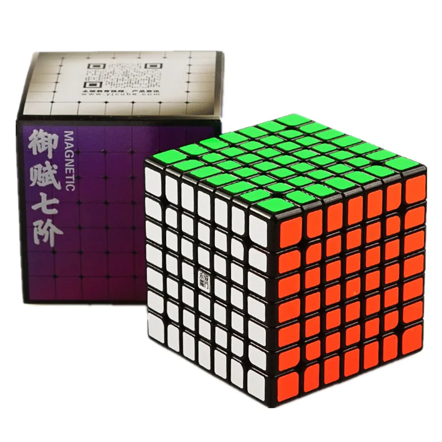 YongJun YuFu 69 мм V2 M Магнитный 7x7x7 куб профессиональное образование подарок скорость