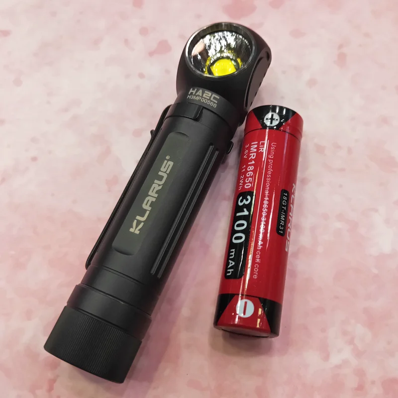 Klarus 360X1 USB зарядка Cree XHP35 HD E4 1800 люмен светодиодный фонарик(wBattery