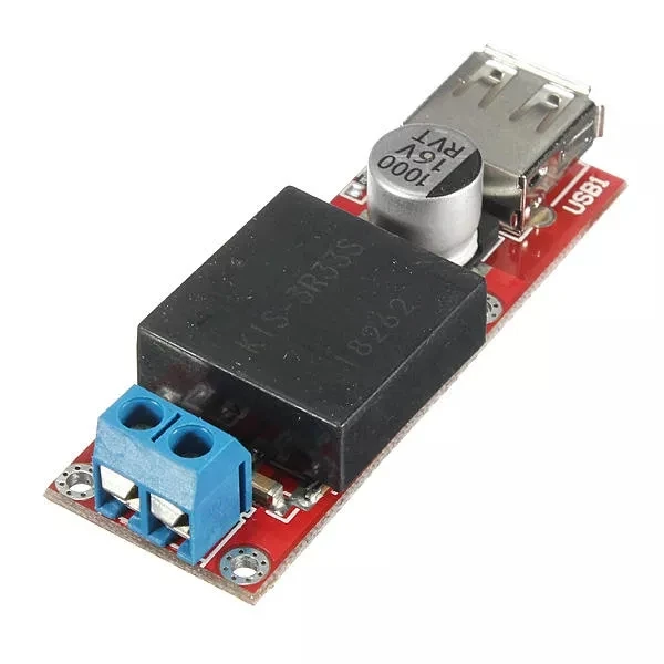 DC 7 V-24 V DC/DC 5V 3A USB Выход преобразователь понижающий модуль KIS3R33S Питание доска