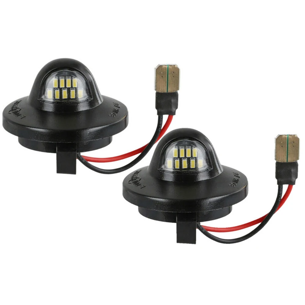 

2 Pcs LED Car License Plate Light Auto Number Plate Lamp for Ford F150 F-150 Raptor 1990-2014 Expedition Explorer Ranger Lincoln