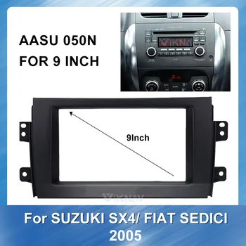 

Double Din Car Stereo Radio Panel for Suzuki SX4 Fiat Sedici 2005 car Audio Trim Frame Dash installation kit plate car dvd frame