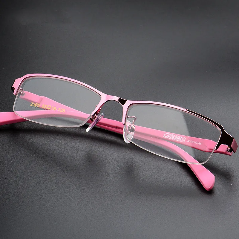Myopie lunettes cadde mode demi-cadre carre lunettes налет lunettes cadre nouveau lunettes cadre femmes modules