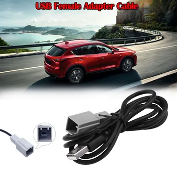 

1pcs Conversion line female Audio Parts USB Adapter Cable USB Female Adapter Cable For CX-5 High quality cable