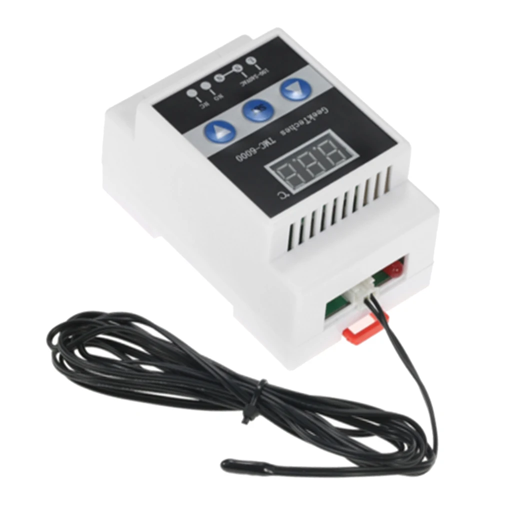 TMC-6000 110-240V Thermostat Refrigeration Heating Temperature Controller 