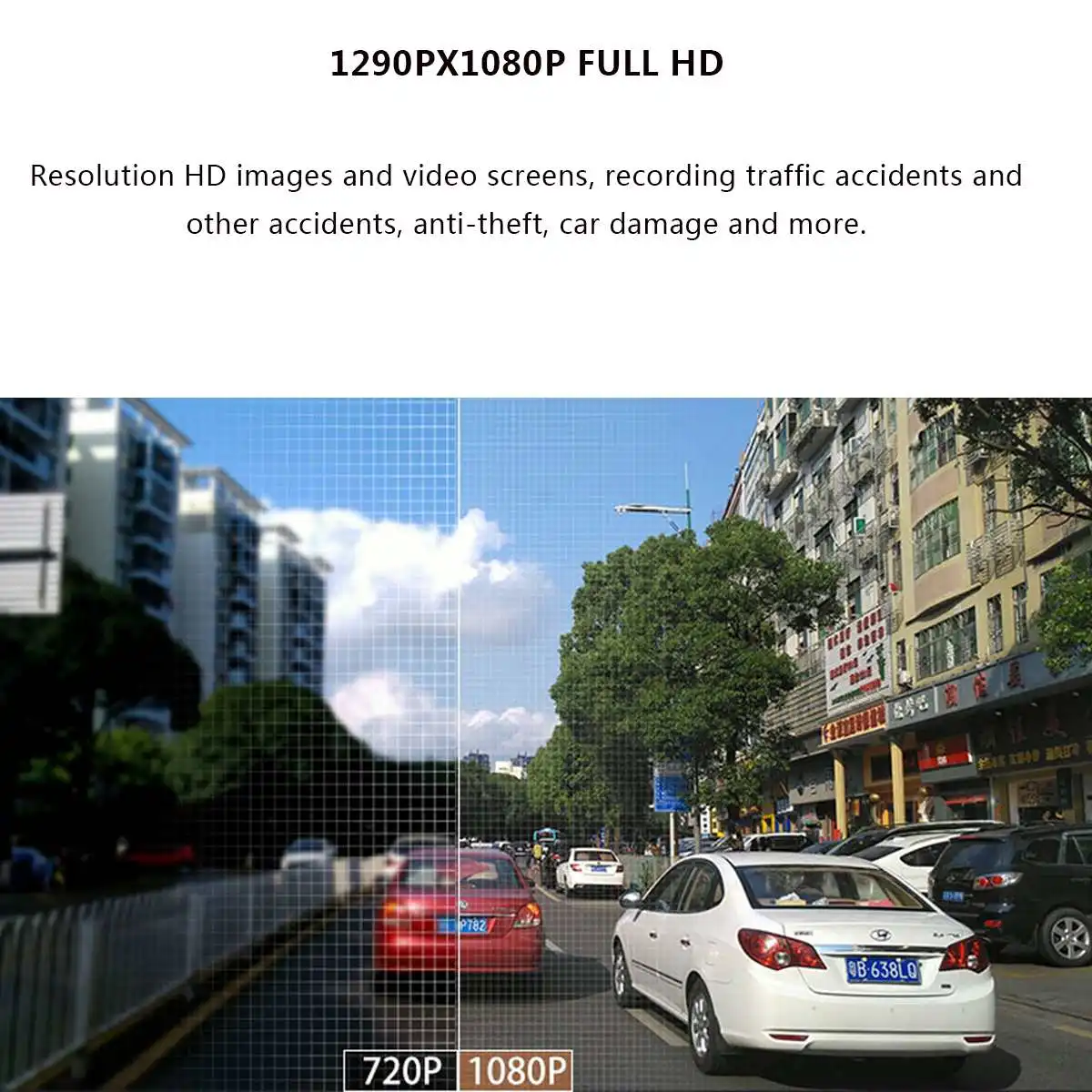 Автомобильный видеорегистратор, Wifi, DVR камера, Full HD 1080 P, авто камера, рекордер, ночное видение, 170 градусов, широкий угол обзора, g-сенсор