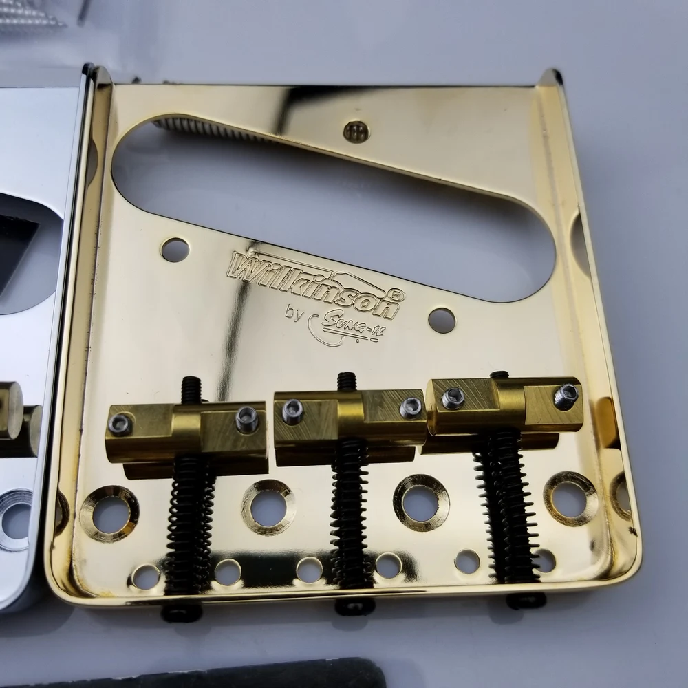 510TS-SF2 C - Ponte Tremolo 6 Viti Per Chitarra Elettrica - Cromato - Foto 4