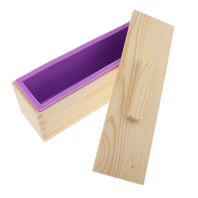 Деревянная коробка, силиконовая форма кусок мыла и нож для мыла, нож для резки проводов, для DIY мыла/торта/шоколада