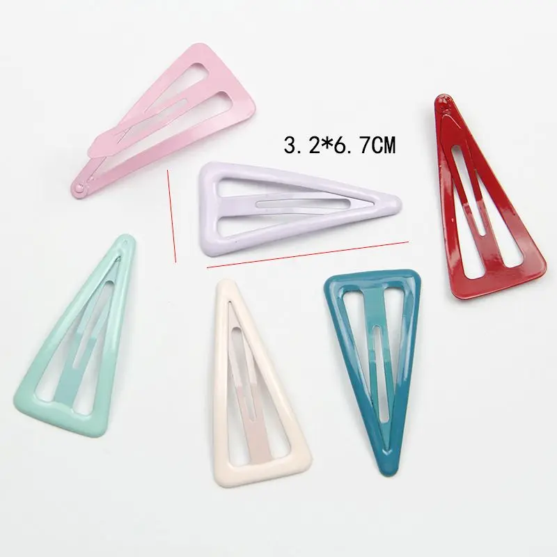 Cute Glitter Hairpins Snap Hair Clip for Girls Hair Pins Unique Women's Gift BB Hair Clip Candy Color Hair Accessories Dropship