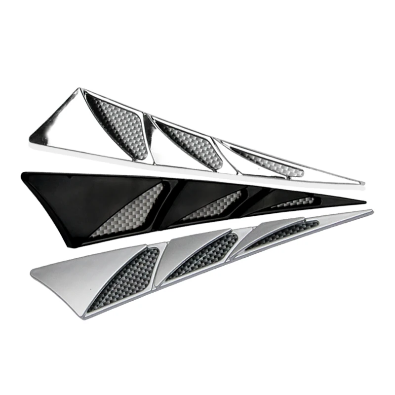 

New Car Auto Side Air Outlet Air Intake Sticker Hood Decorative Air Outlet Exterior Accessories High Quality Durable Practical