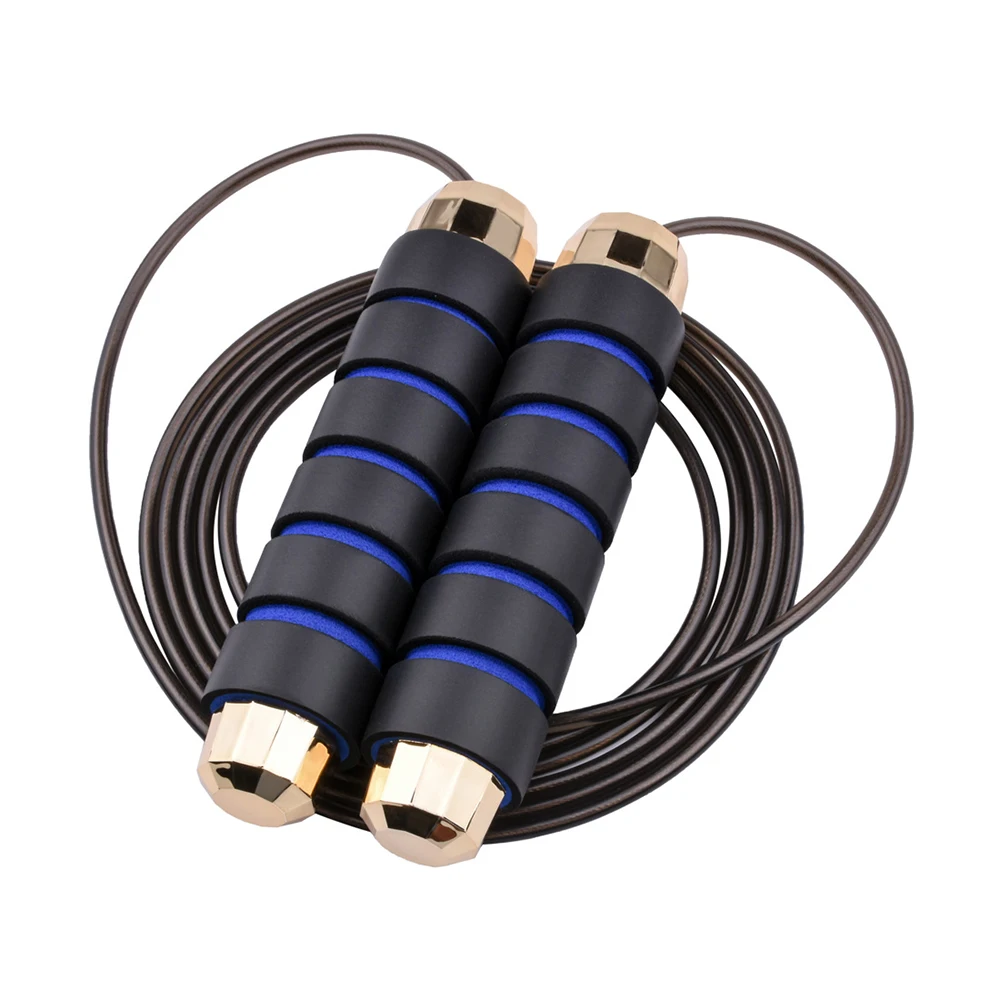 

3M Jump Skipping Ropes Cable Steel Adjustable Fast Speed ABS Handle Jump Ropes Crossfit Training Sports Exercises Gym Home