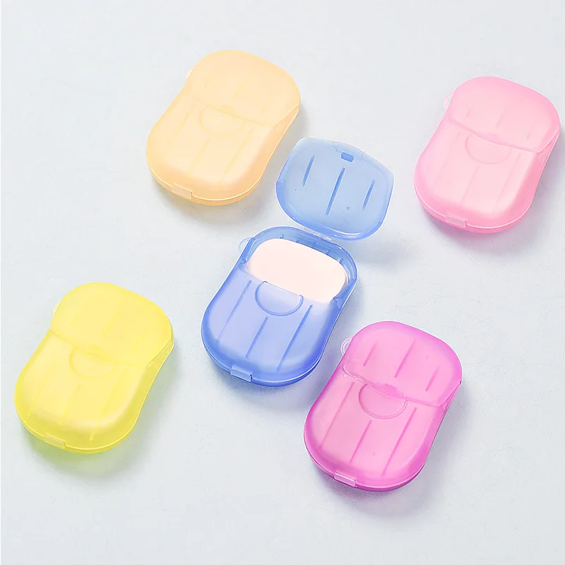 20 Pcs Random Color Travel Soap Paper Washing Hand Bath Clean Disposable Boxe Soap Portable Mini Paper Soap 20 Pcs Random Color Travel Soap Paper Washing Hand Bath Clean Disposable Boxe Soap Portable Mini Paper Soap