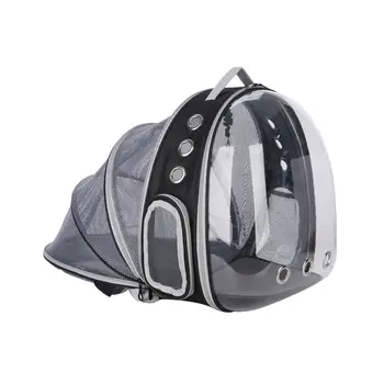 

Portable Pet Cat Backpack Foldable Multi-Function Pet Dog Carrier Bag Large Space Capsule Bubble Shoulder Pet Backpack Tent Cage