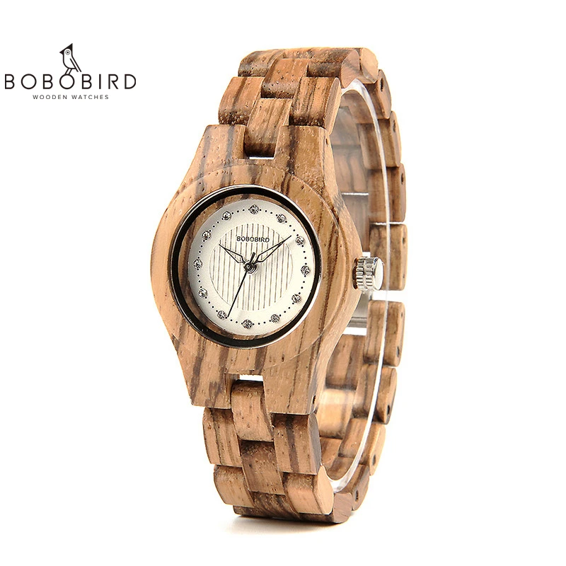 BOBO BIRD Women Watch Unique Bamboo Wooden jam wanita unik Fashion Quartz  Wristwatches In Gift Box V-O29 - AliExpress Watches