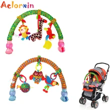 Jouets pour bébés 0 3 ans, berceau Mobile, clochette, hochets, jouet éducatif pour nouveau nés, siège de voiture suspendu, jouet poussette