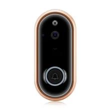 A-ZONE беспроводной дверной звонок камера 1080P видеодомофон ночное видение PIR детектор движения умный Wifi наружный дверной звонок с камерой